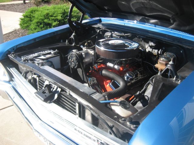 1966 Blue Chevrolet Nova Coupe
