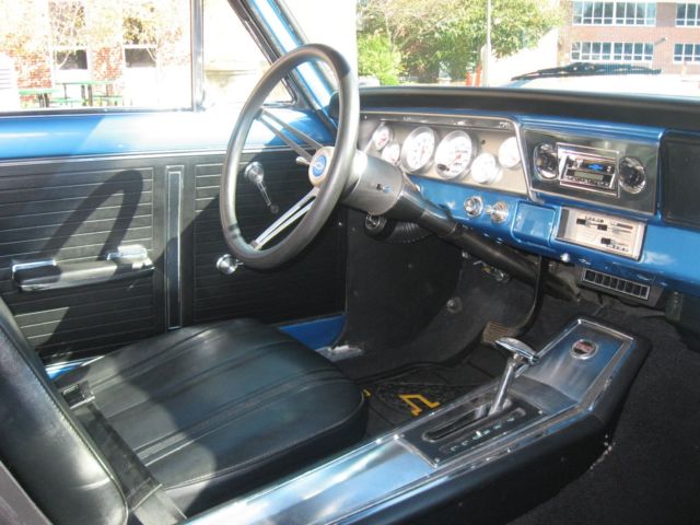 1966 Blue Chevrolet Nova Coupe