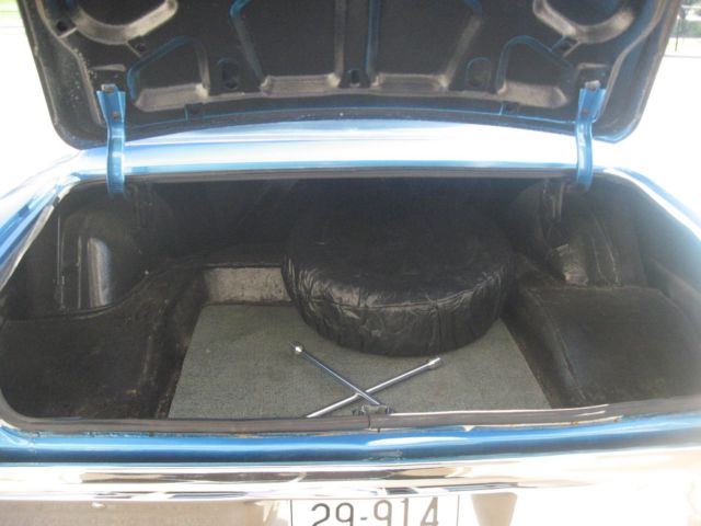 1966 Blue Chevrolet Nova Coupe