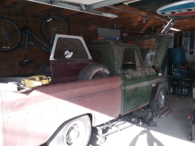 1966 Green Chevrolet C-10 Standard Cab Pickup