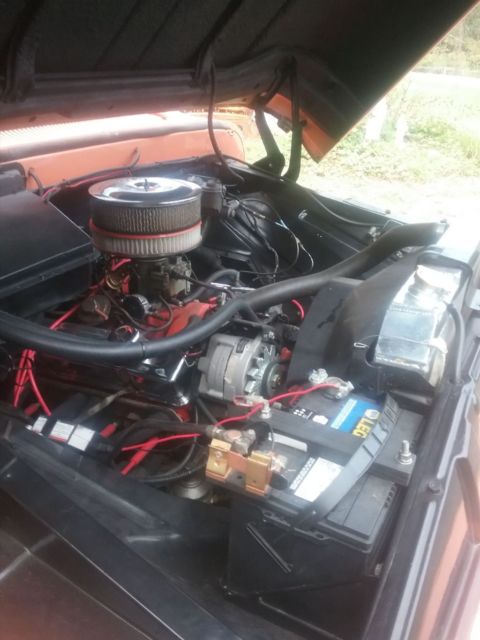 1966 Orange Chevrolet C-10 Standard Cab Pickup