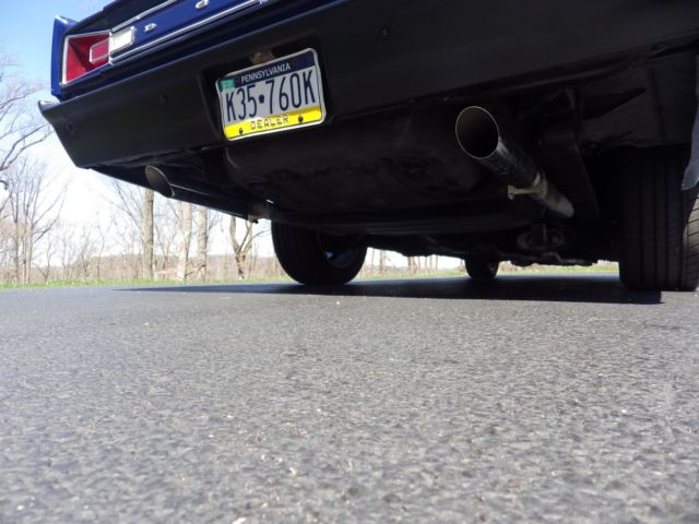 1966 Blue Dodge Coronet Convertible