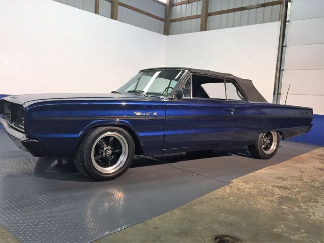 1966 Blue Dodge Coronet Convertible