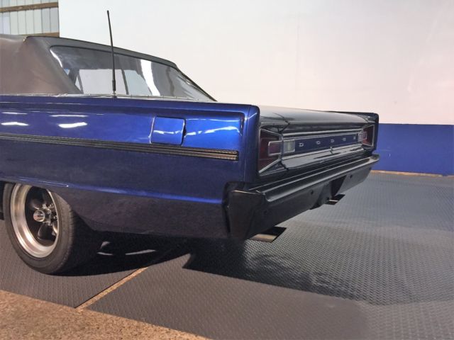 1966 Blue Dodge Coronet Convertible