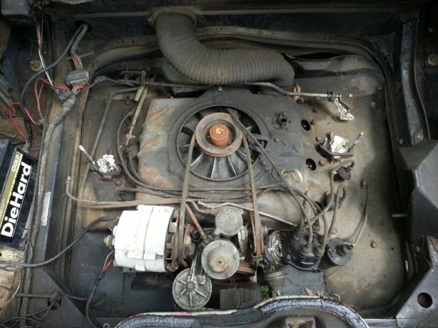 1966 Maroon Chevrolet Corvair Convertible