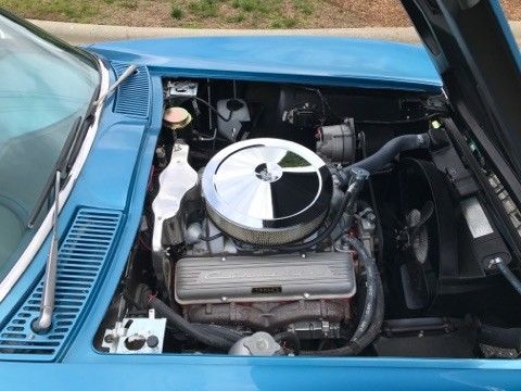 1966 Blue Chevrolet Corvette Convertible