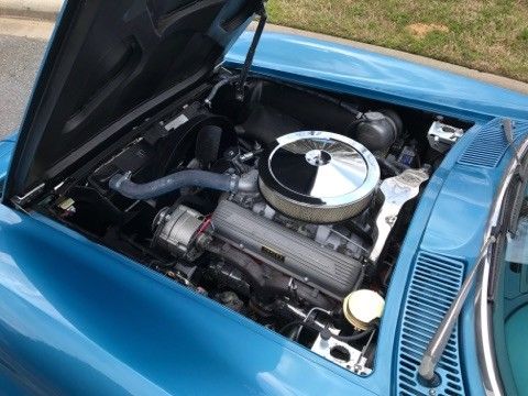 1966 Blue Chevrolet Corvette Convertible