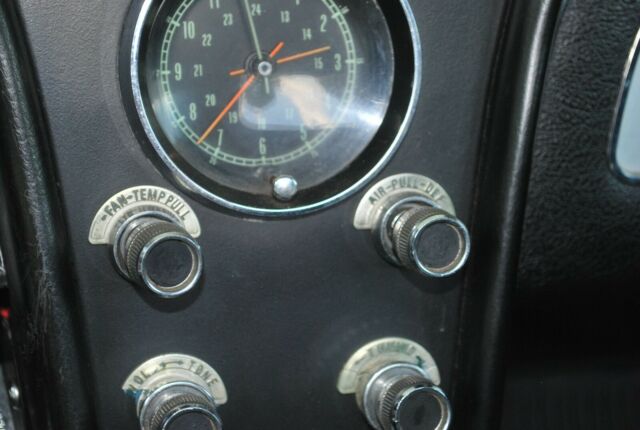 1966 maroon Chevrolet Corvette Convertible