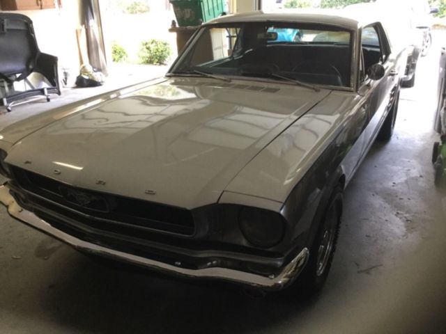1966 Silver Ford Mustang Coupe