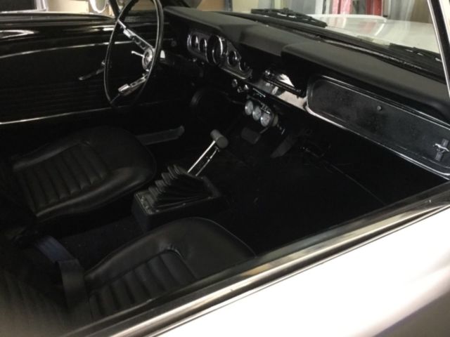 1966 Silver Ford Mustang Coupe