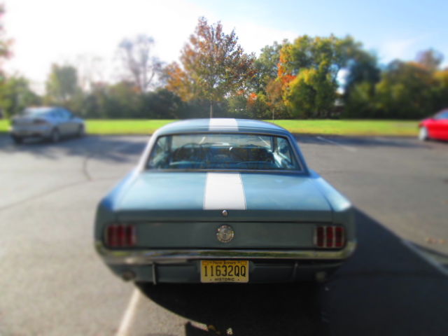 1966 Light Blue Ford Mustang Coupe