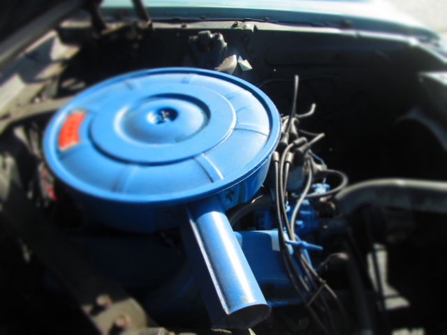 1966 Light Blue Ford Mustang Coupe