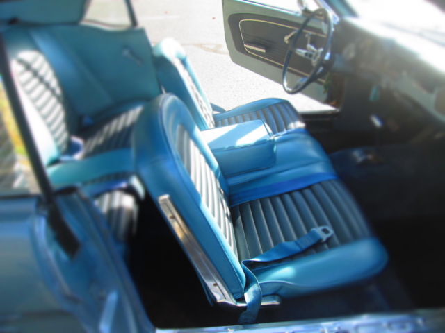 1966 Light Blue Ford Mustang Coupe