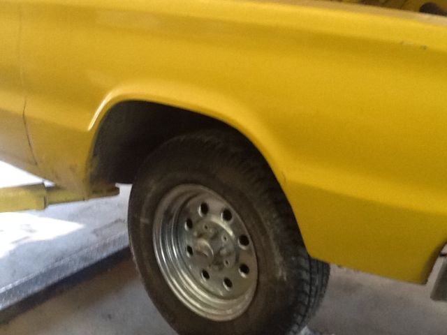 1966 Yellow Dodge Charger Fastback