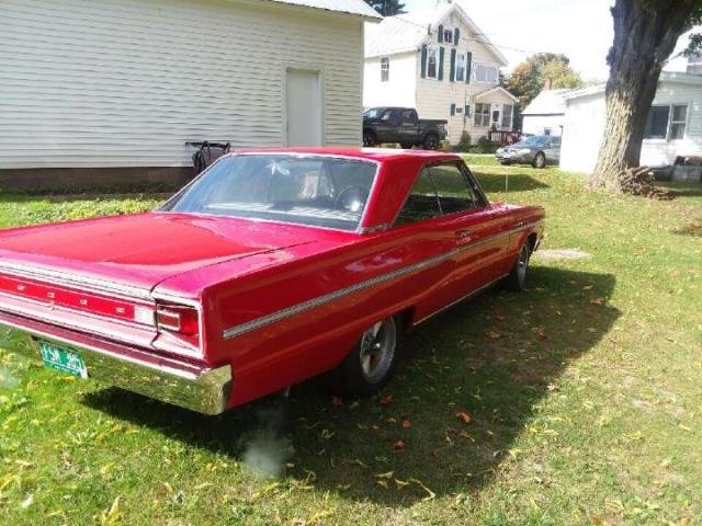 1966 Red Dodge Coronet Coupe
