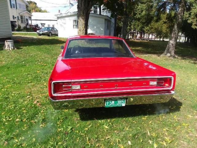 1966 Red Dodge Coronet Coupe