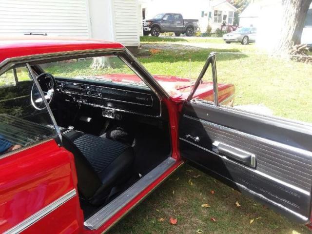 1966 Red Dodge Coronet Coupe