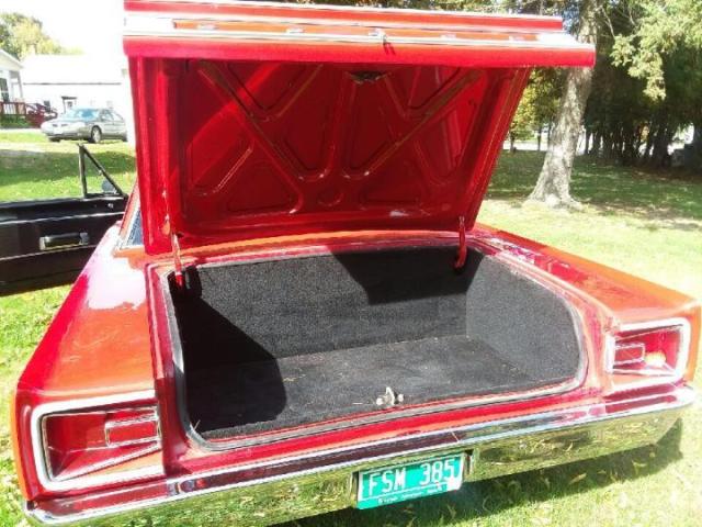 1966 Red Dodge Coronet Coupe