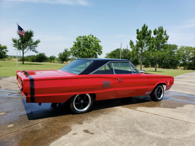 1966 Red Dodge Coronet Coupe