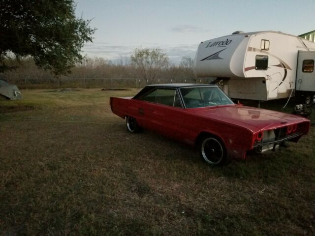 1966 Red Dodge Coronet Coupe