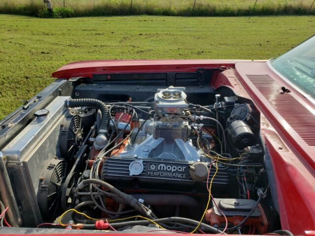 1966 Red Dodge Coronet Coupe