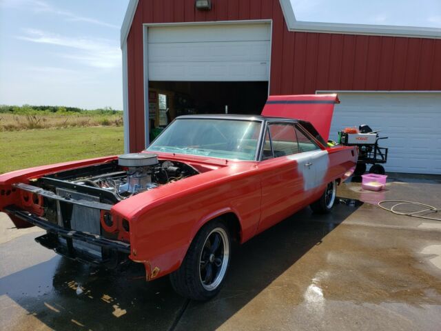 1966 Red Dodge Coronet Coupe