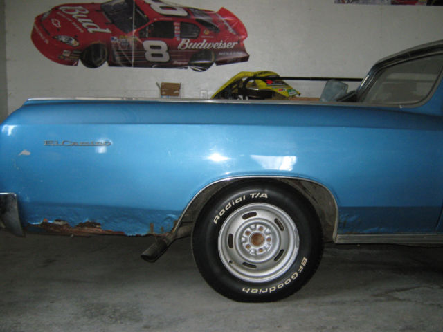 1966 Blue Chevrolet El Camino