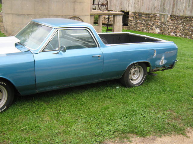 1966 Blue Chevrolet El Camino