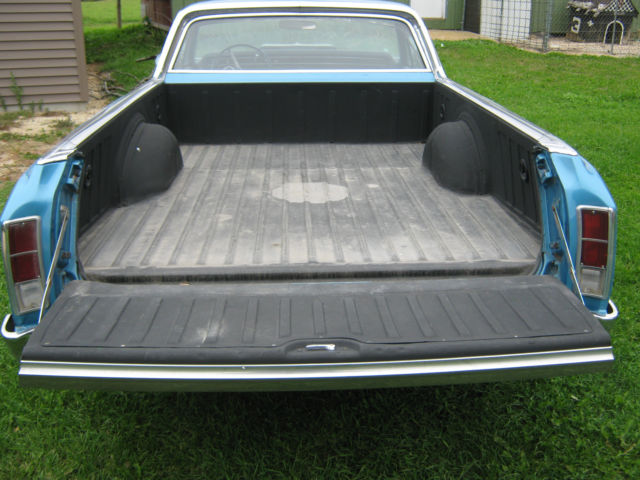 1966 Blue Chevrolet El Camino