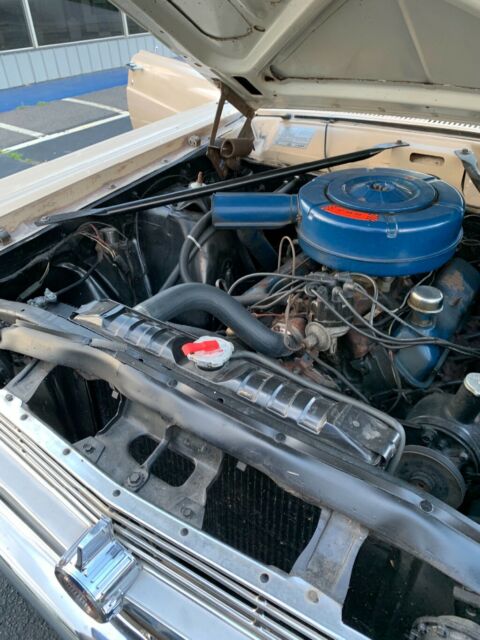 1966 Tan Ford Fairlane Convertible