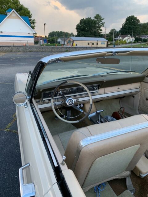 1966 Tan Ford Fairlane Convertible