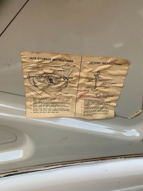 1966 Tan Ford Fairlane Convertible