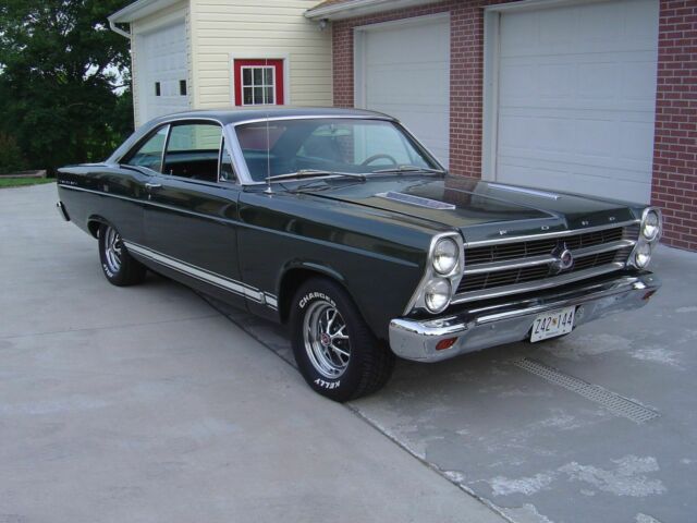1966 Green Ford Fairlane Coupe