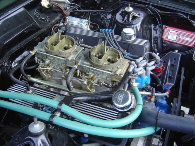 1966 Green Ford Fairlane Coupe