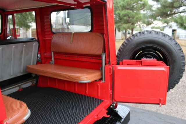 1966 Red Toyota Land Cruiser