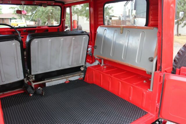 1966 Red Toyota Land Cruiser