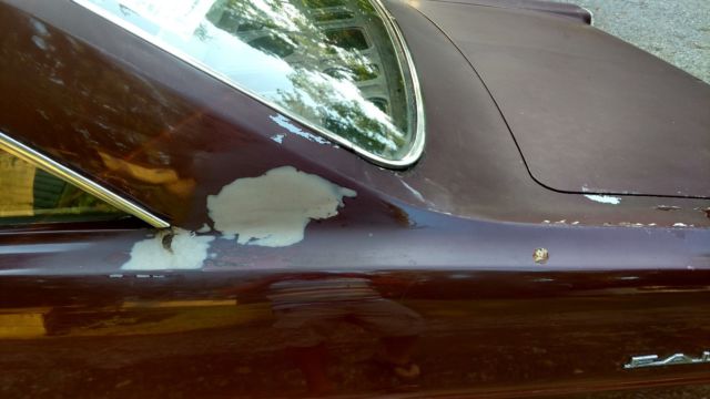 1966 Maroon Ford Fairlane 2 door