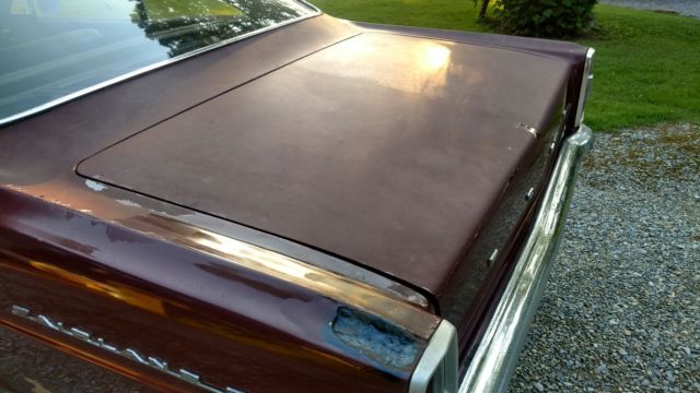 1966 Maroon Ford Fairlane 2 door