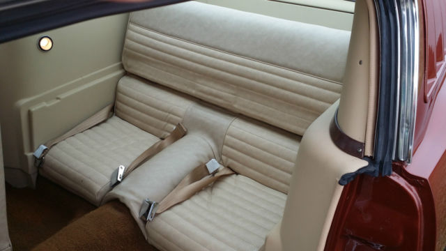 1966 Emberglow with Parchment strip Ford Mustang Fast back