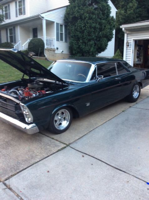 1966 Green Ford Galaxie Coupe