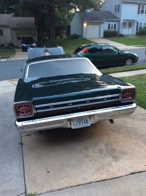 1966 Green Ford Galaxie Coupe