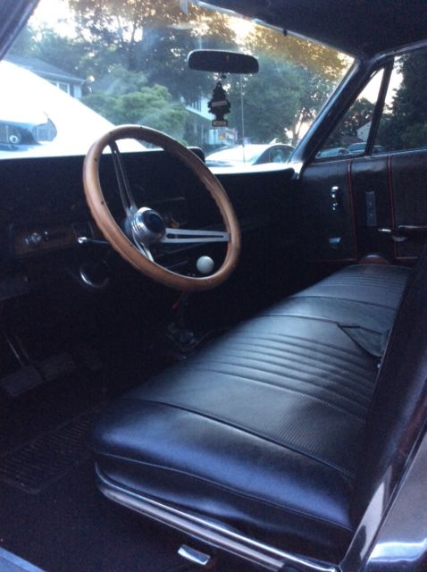 1966 Green Ford Galaxie Coupe