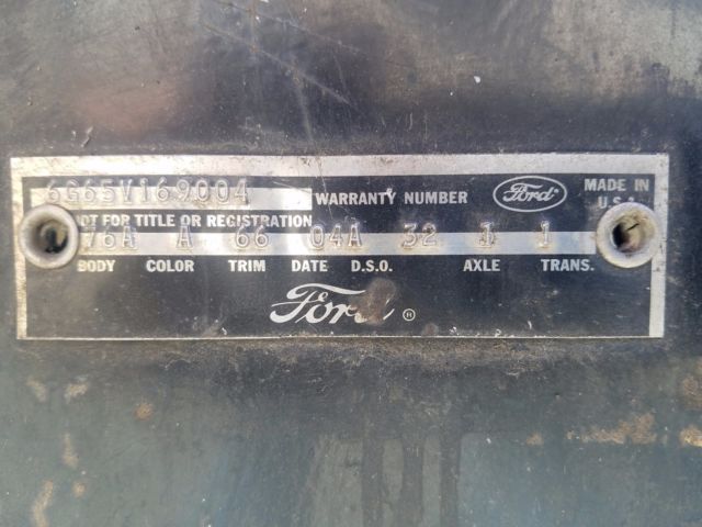 1966 Blue Ford Galaxie Convertible