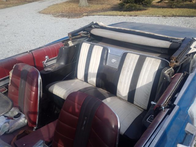 1966 Blue Ford Galaxie Convertible