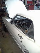 1966 White Ford Mustang Coupe