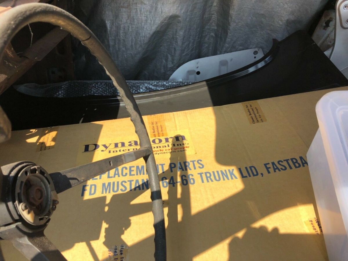 1966 Blue Ford Mustang Fastback