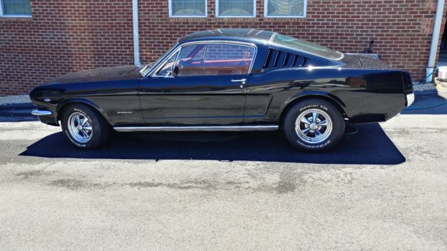 1966 Black Ford Mustang Fastback