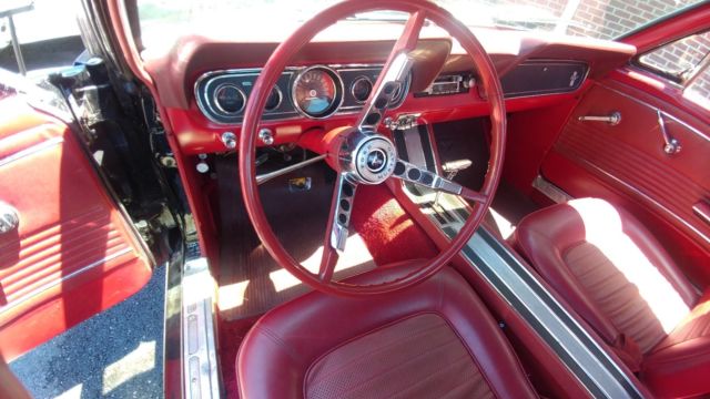 1966 Black Ford Mustang Fastback