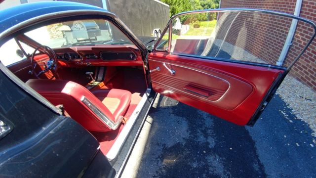 1966 Black Ford Mustang Fastback