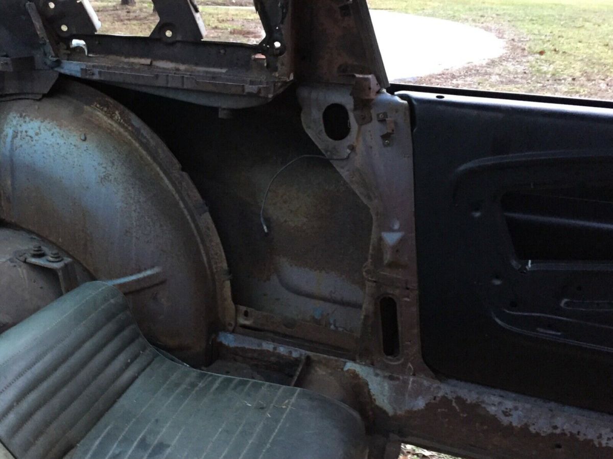 1966 Blue Ford Mustang Fastback